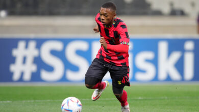 Football - DStv Premiership 2022/23 - TS Galaxy v Supersport United - Mbombela Stadium - Nelspruit