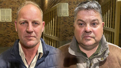 AB Steyn and Dawie Groenewald. > Photo: Archives