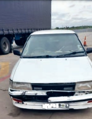 The Toyota Corolla that had been stolen in Mecklenburg.