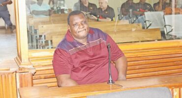 Joseph ‘Big Joe’ Nyalungu in the Mkhuhlu Magistrate’s Court. > Photo: Archives