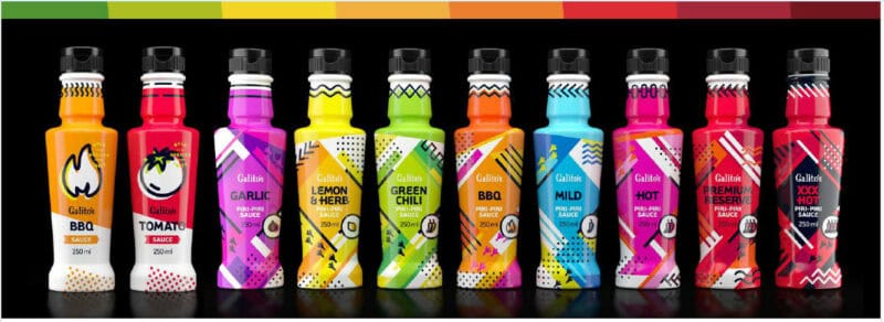 The Gallito's sauces.
