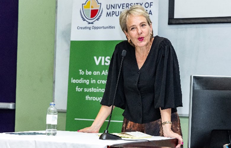 The Chair in Science Futures at Stellenbosch University, Dr Heide Hackmann.