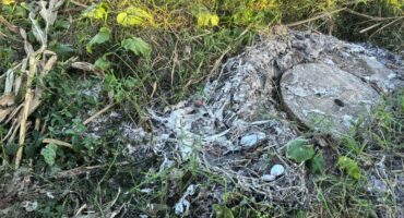 One of the sewers that constantly overflows. > Photo: Supplied/Trudie Grové Morgan