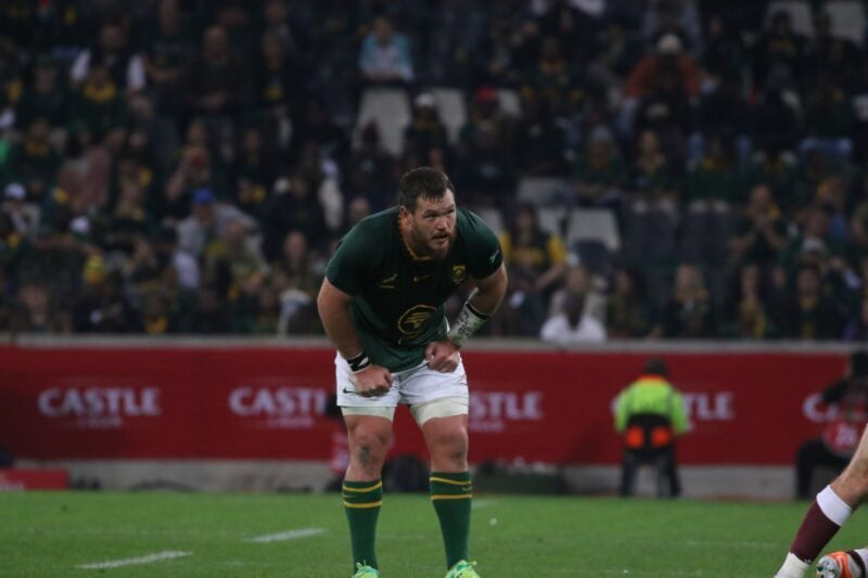 Mbombela local Marnus van der Merwe bagged a brace of tries on his test debut. > Photo: Blake Linder