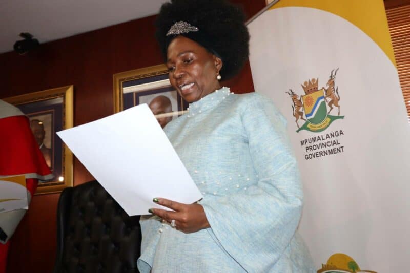 The new MEC for education, Lindi Masina. > Photo: Tumelo Waga Dibakwane