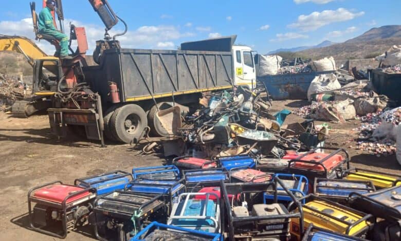 Police destroy illegal mining equipment in Burgersfort | Lowvelder