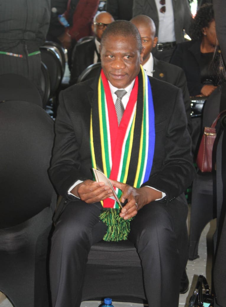 The deputy president of South Africa, Paul Mashatile.