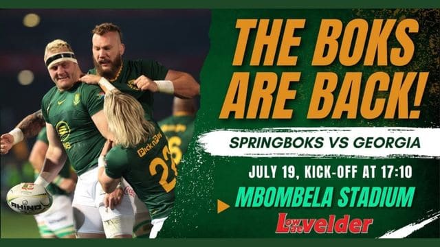Springboks vs Georgia