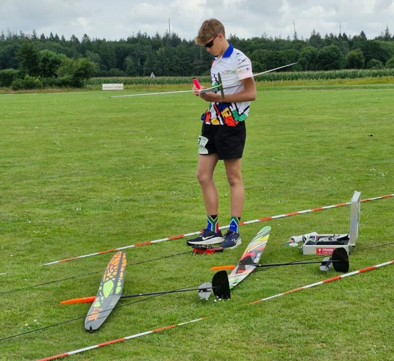 Zander Groenewald in aksie in Duitsland. > Foto: Verskaf/Alec Groenewald