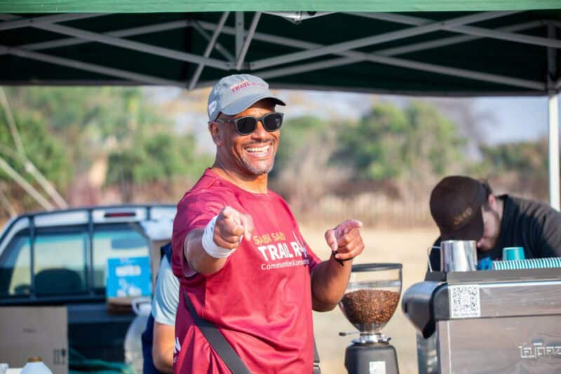 Warrior Ric, the brand ambassador for the Sabi Sand Trail Run.