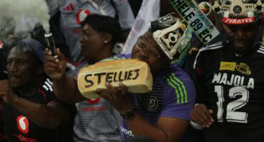 Orlando Pirates fans in Mbombela Stadium enjoyed a feast of goals at the expense of Stellenbosch in the MTN8 final. > Photo: Blake Linder
