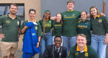 Mr. Lardus Bosman, Ms. Vanessa De Necker, Naledi Malatji, Marinel Human, Ryan Steven-Jennings, Sarah-Jane Pappas, Micqe Greeff, (front row), Makabongwe Nyalungu and Xander Buys.