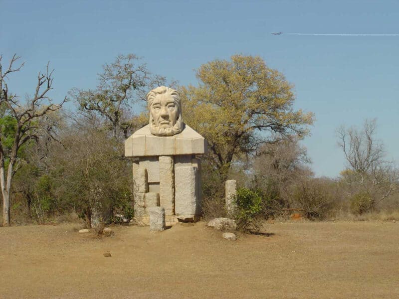 The statue of Paul Kruger. > Photo: Supplied/Hennie Homann.