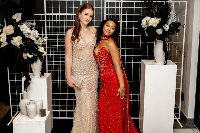 Giselle McDonald and Samu Zwane.
