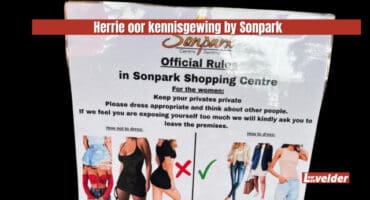 Die gedragskode wat die rondte op sosiale media doen. > Foto: Bron/Facebook