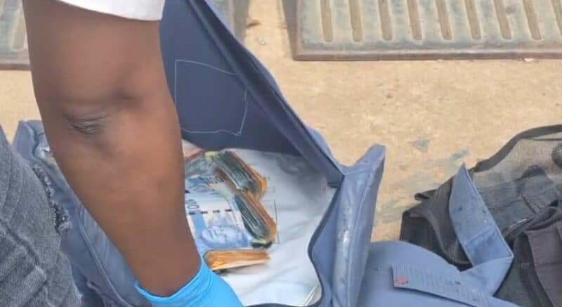 Investigation at the scene led to the seizure of boxes of illicit cigarettes with an estimated street value of about R1.5m, as well as R950 000 in cash. 