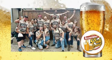 Participants in last year’s crawl. Photo: Blake Linder