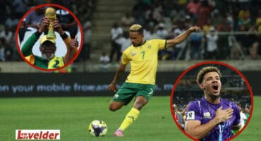 Oswin Appollis was on fire against Rwanda, while captain Ronwen Williams spurred on the belief in his side long before kick off. > Photos: Blake Linder