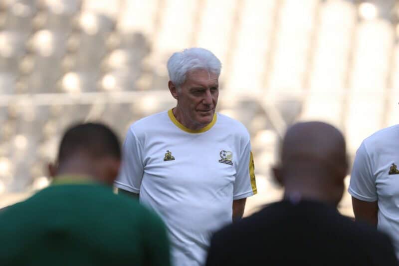 Bafana Bafana head coach Hugo Broos. > Photo: Blake Linder