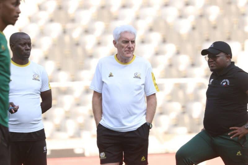 Bafana Bafana head coach Hugo Broos. > Photo: Blake Linder