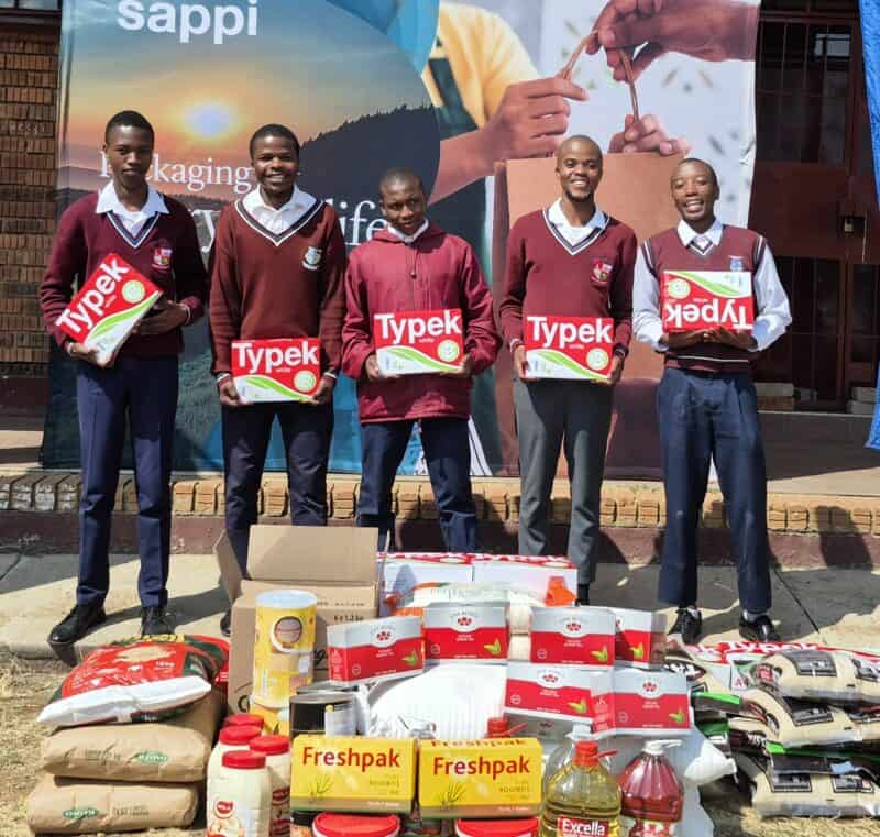 Learners from Imemeza Secondary getting ready for Matric Camp. Photos: Supplied