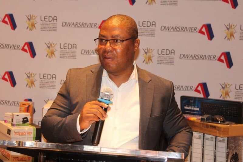 Humphrey Maphutha of LEDA.