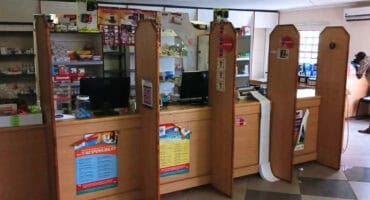 The pharmacy counters. > Photos: Supplied/DCSSL