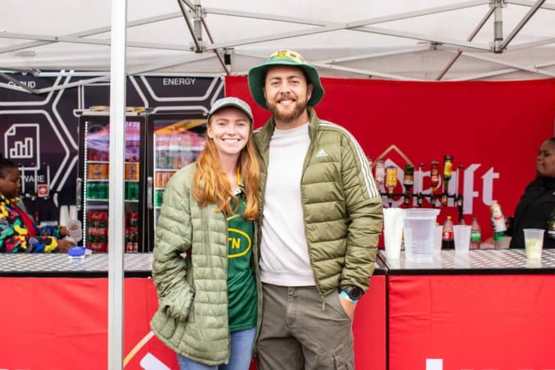 Annike Botha en Jon Hinrichsen. > Foto: Mack Lens Photography