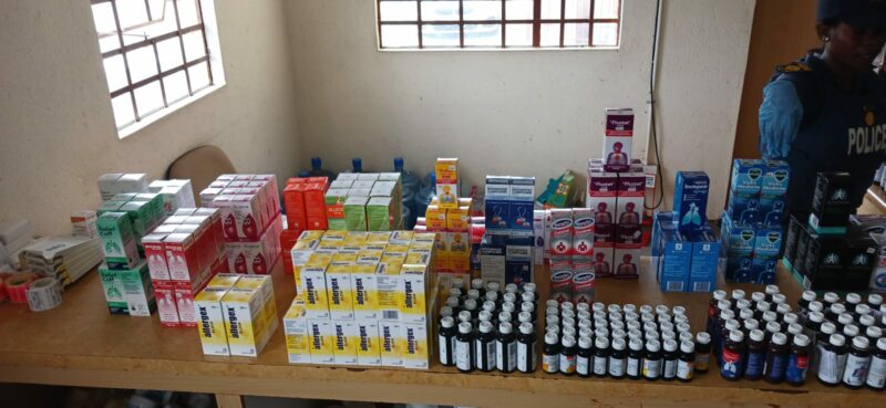 Medicine seized by the Hawks. > Photos: Suppllied/DCSSL