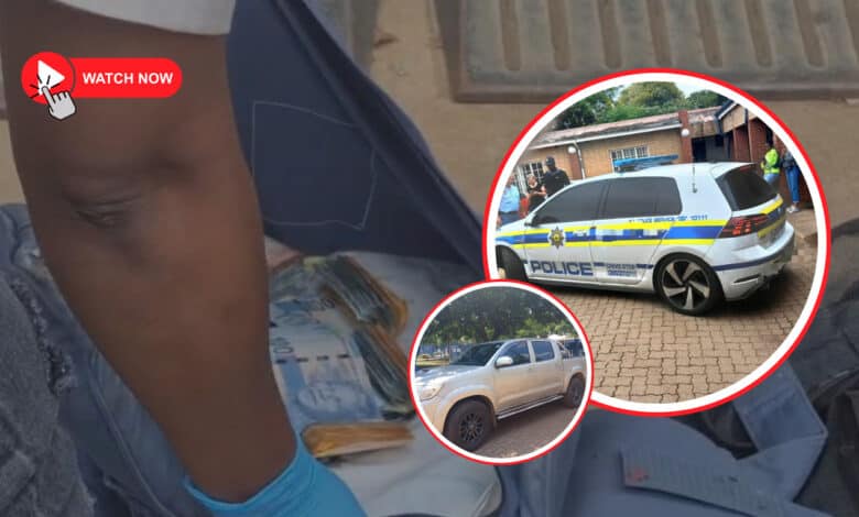 Mpumalanga SAPS acts against officers linked to Lydenburg robbery. Photos: Supplied/Mpumalanga SAPS