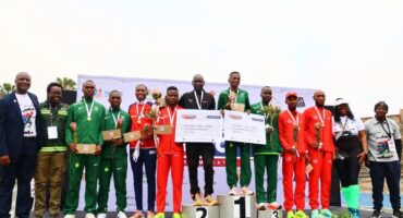 The winners of the City2City Ultra Marathon.