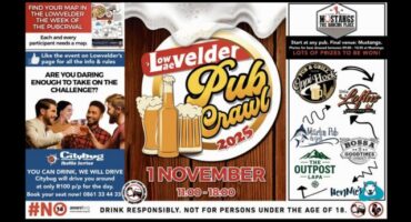 Lowvelder pub crawl 2025