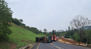 The accident scene. > Photo: Supplied/TRAC N4