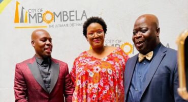 Cllrs Mxolisi Maseko, Sibongile Makushe-Mazibuko and Morris Mazibane. > Photo: Supplied/Lukuhle FM