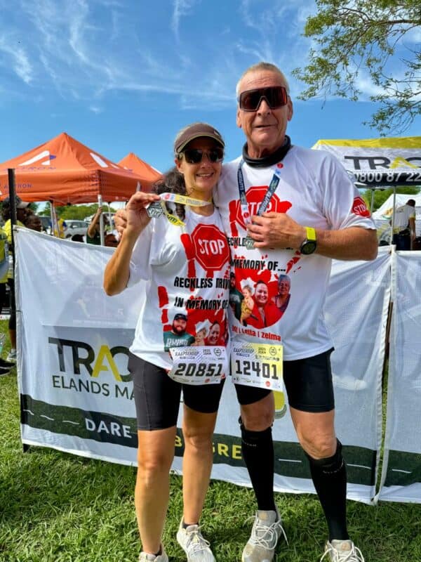 Jessica Ney en Carel Pretorius. > Foto's: Verskaf/Carel Pretorius