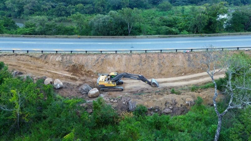 Earthworks are part of the N4 upgrade in the Crocodile Gorge.