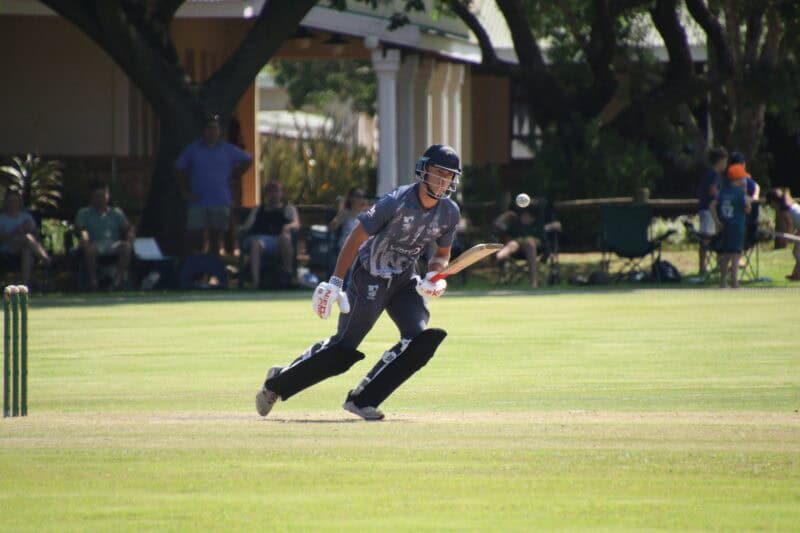 Bryn Brokensha was the man of the hour for the Rhinos. > Photo: Blake Linder