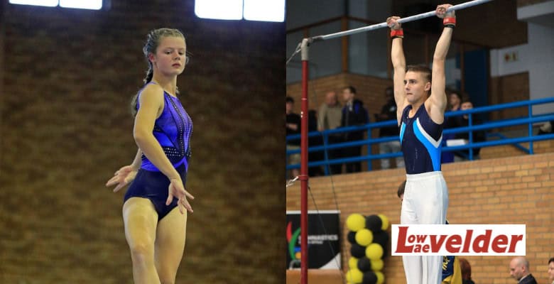 Lily Renaud and Servaas Prinsloo. > Photos: Supplied/Maré Putter