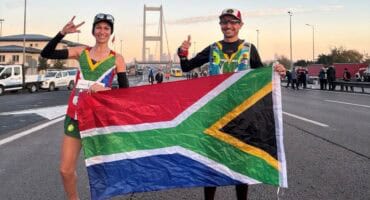 Manda and Robbie Gomes. > Photos: Supplied/Manda Gomes