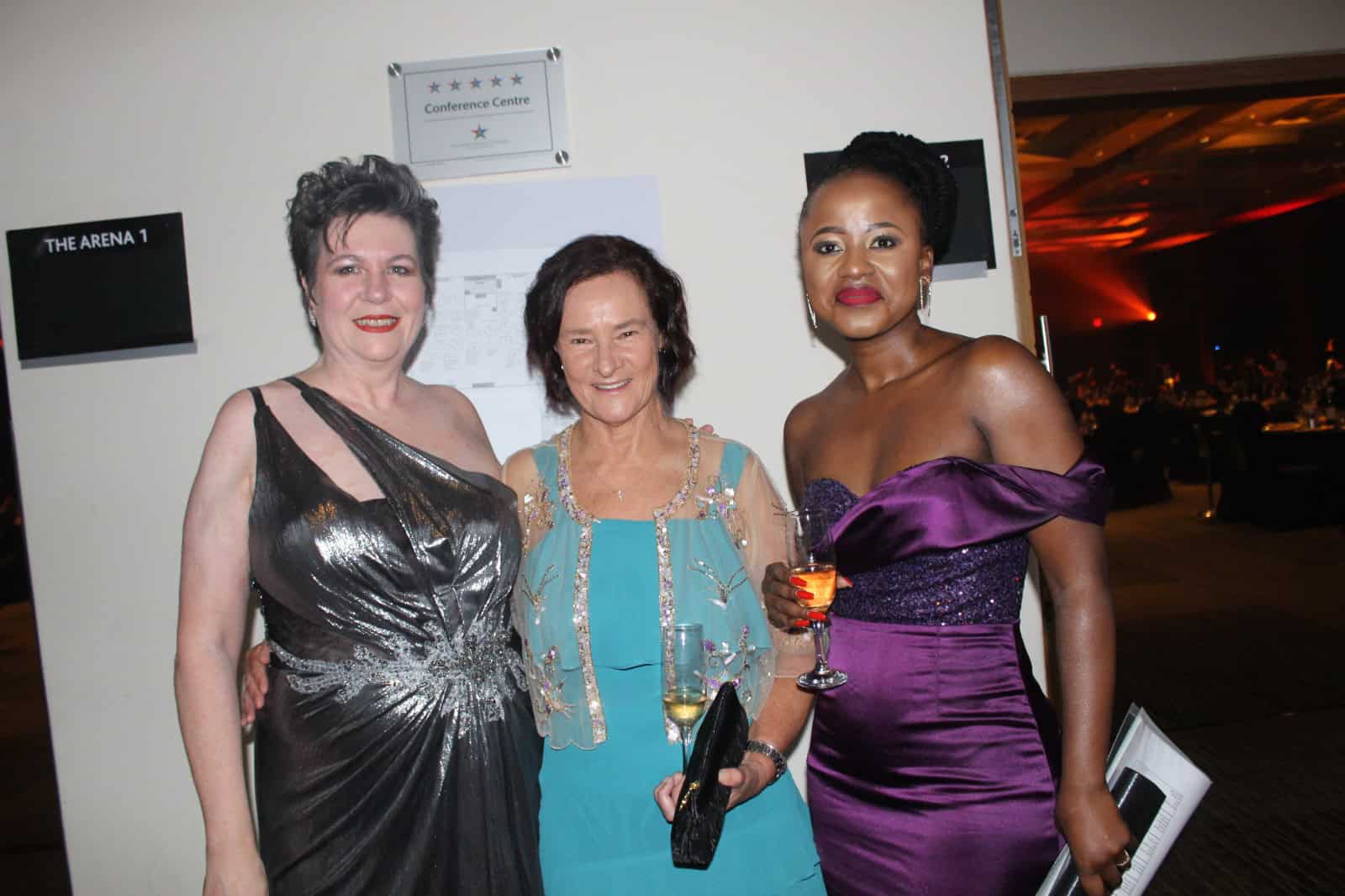 Linda Grimbeek, Trudie Kotze and Nomkhosi Tshabalala.