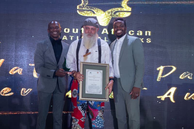 Oscar Mthimkhulu, Hein Grobler and Lutendo Makhadi. 