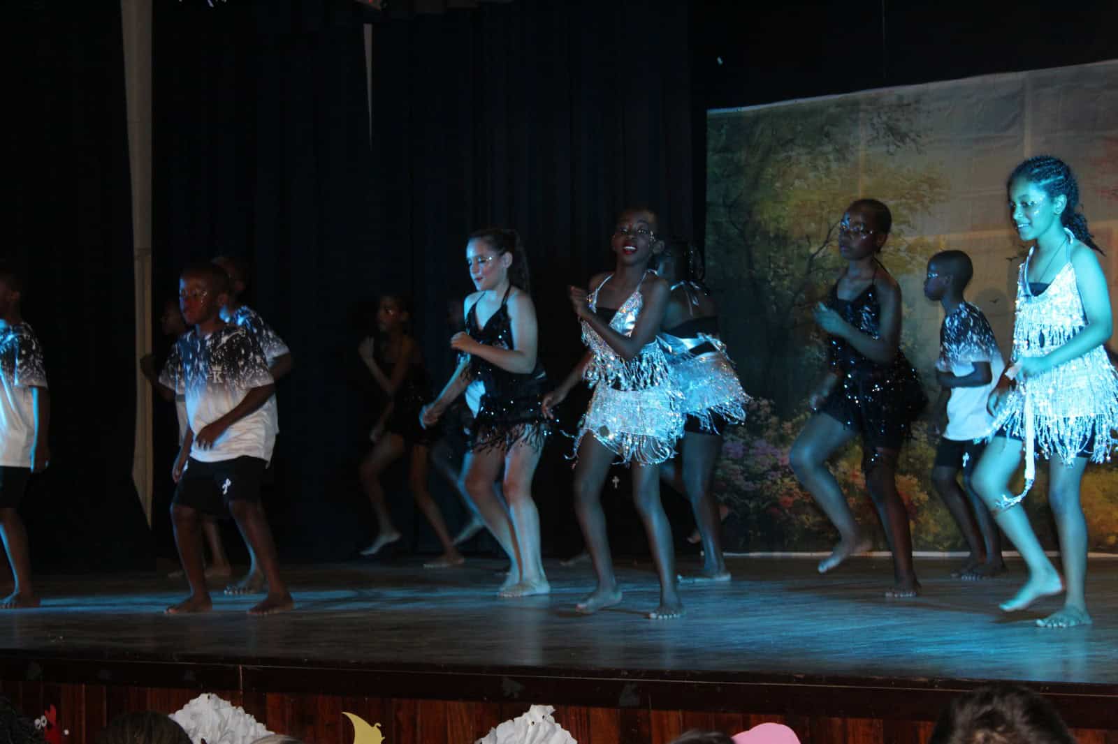 Some of the dance moves during the Disney revue.