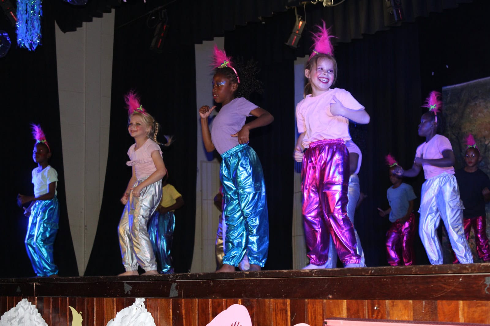 Laerskool Numbi’s learners perform for the audience. Photos: Tumelo Waga Dibakwane