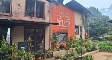 The aftermath of the fire at Picasso's Mexican Taqueria.