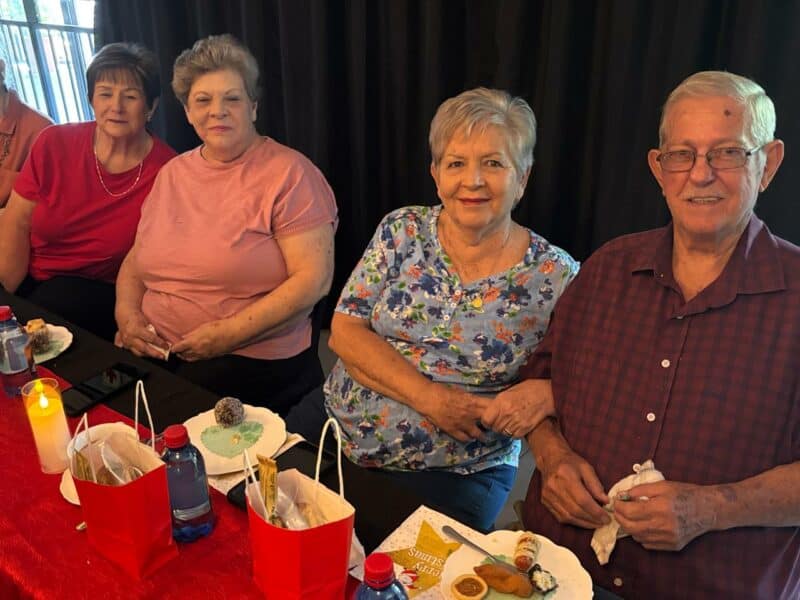 Rachel van der Lith, Ina Botha, Rose en Johan Maree.