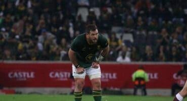 Mbombela local Marnus van der Merwe bagged a brace of tries on his test debut. > Photo: Blake Linder