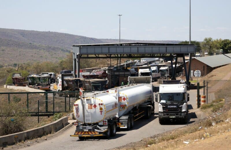 The Lebombo Border Post. > Photo: Archive