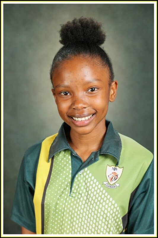 Amahle Khanyile. > Photo: Supplied/Nelspruit Primary