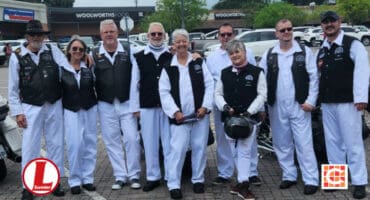 The Lowveld riders that took part in the White Overall Run. > Photos: Supplied/Julia Burger