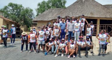 Some of the participants at last year's annual Mthunzi Fun Run. Photo: Riot Hlatshwayo